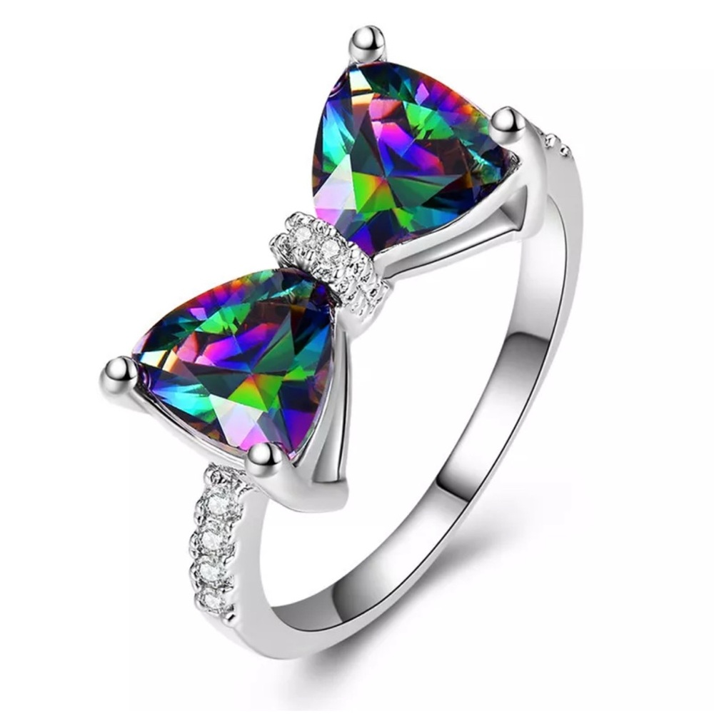 BRIDAL WEDDING ENGAGEMENT RING - Picture 7 of 8